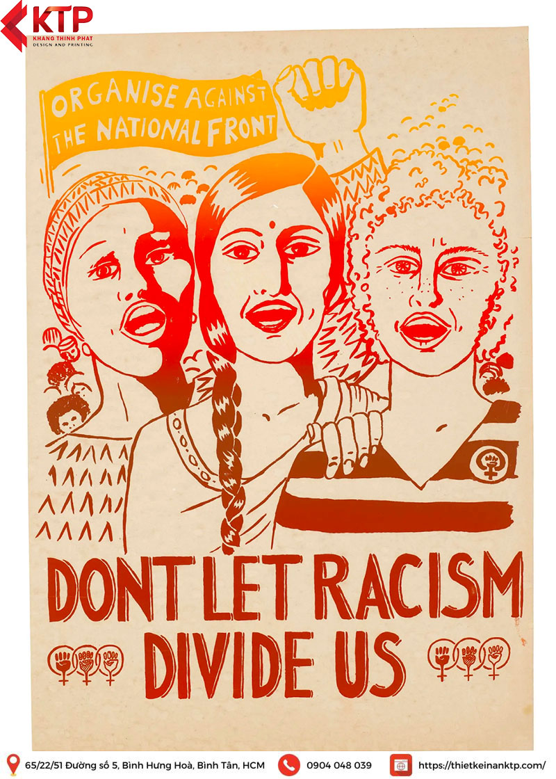 mẫu poster nhiều thông điệp