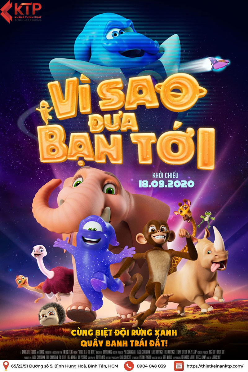 các mẫu poster đẹp phim hoạt hình