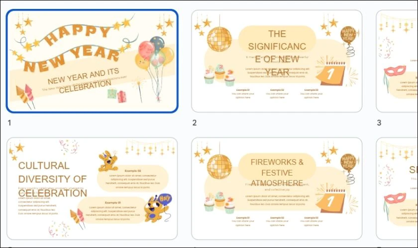 PowerPoint Tết 2026 dễ thương, đáng yêu cho bé