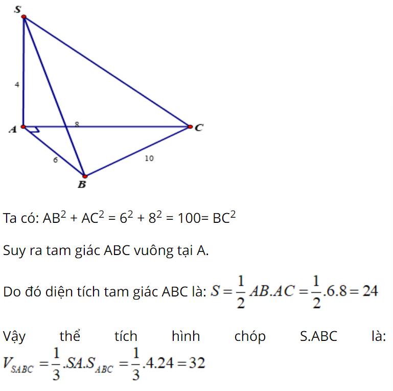 left{begin{matrix} (SBC) perp (ABC) (SBC) cap (ABC) = BC SH perp BC SHsubset (SBC) end{matrix}right.