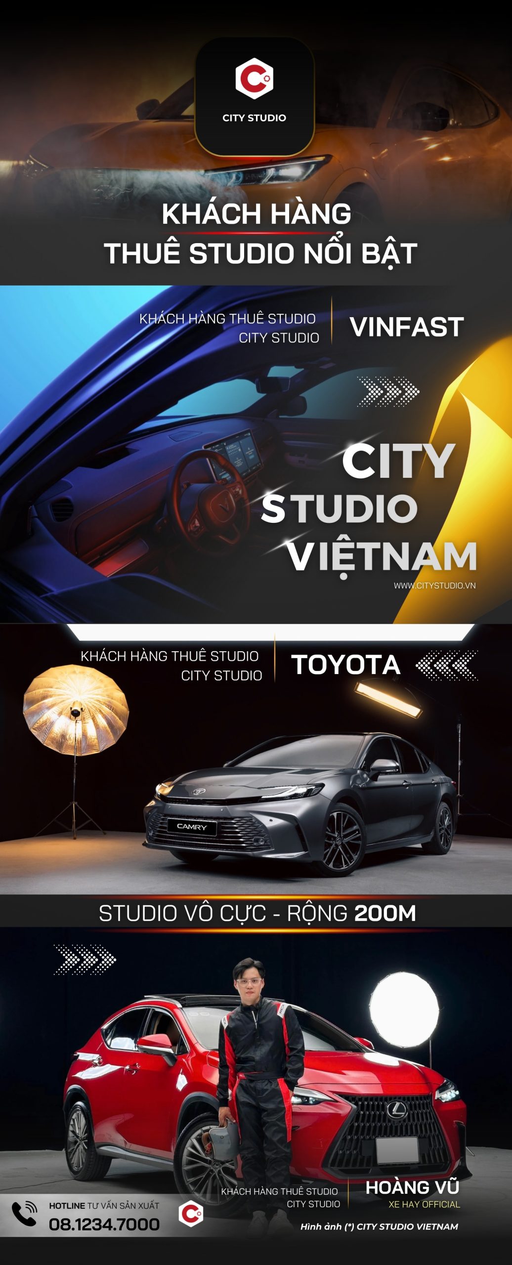 KHÁCH HÀNG THUÊ STUDIO TẠI CITY STUDIO