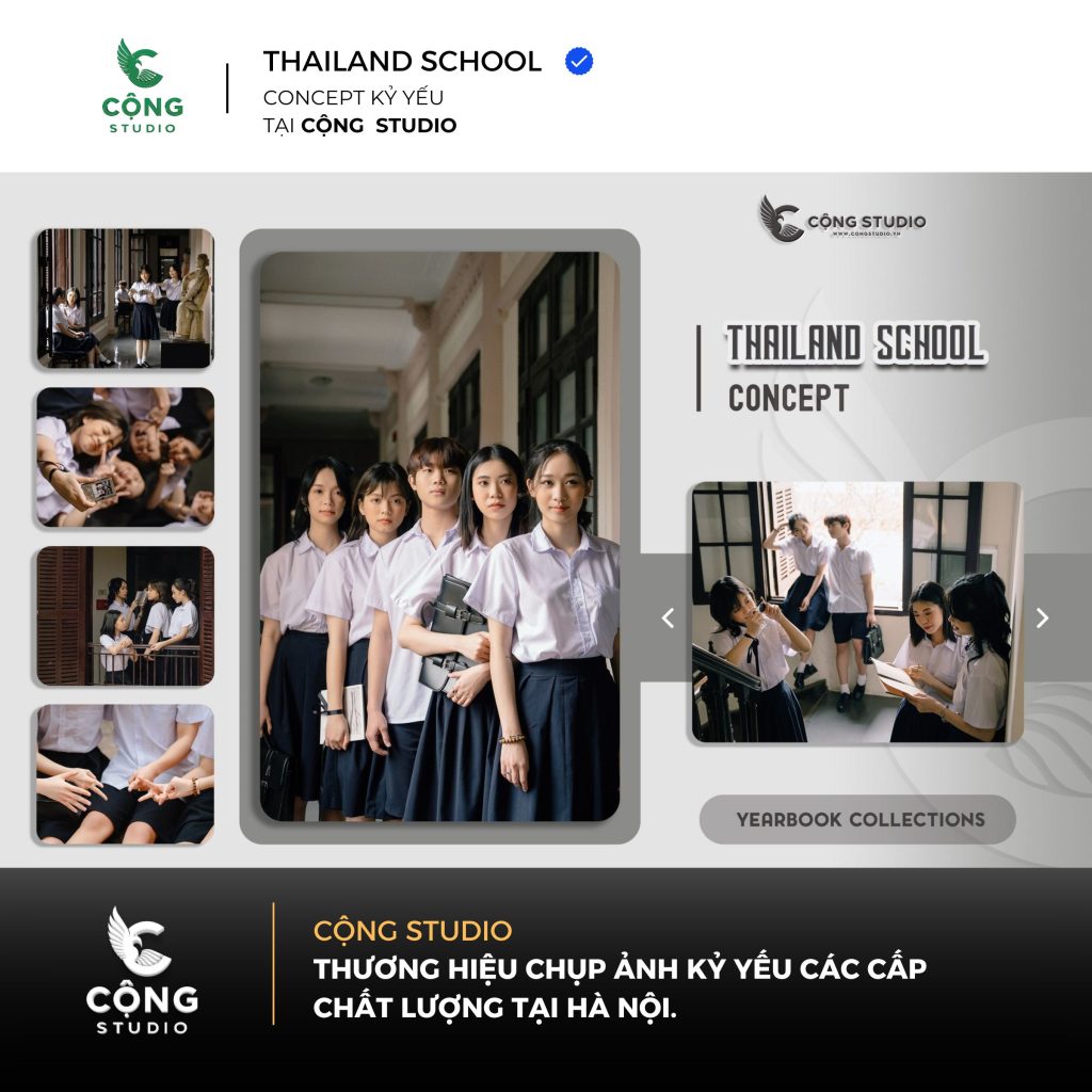 Kỷ yếu concept tại Cộng Studio