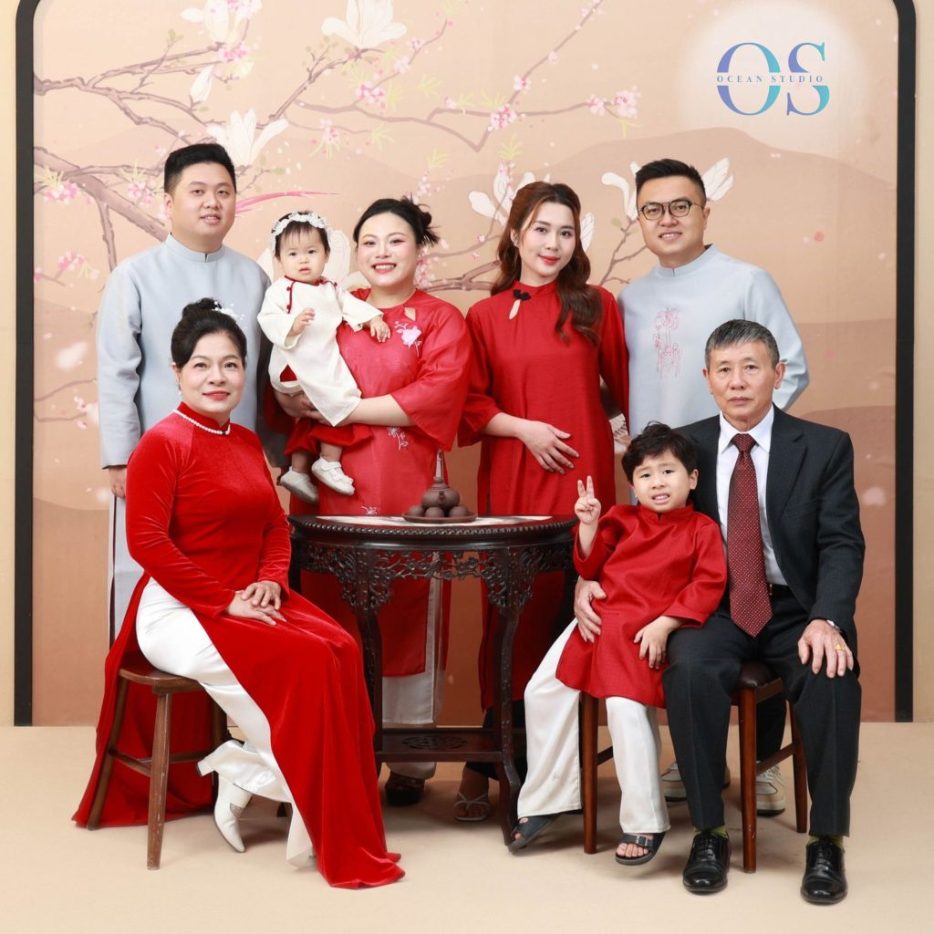 Concept chụp ảnh gia đình Ocean Studio Hà Nội
