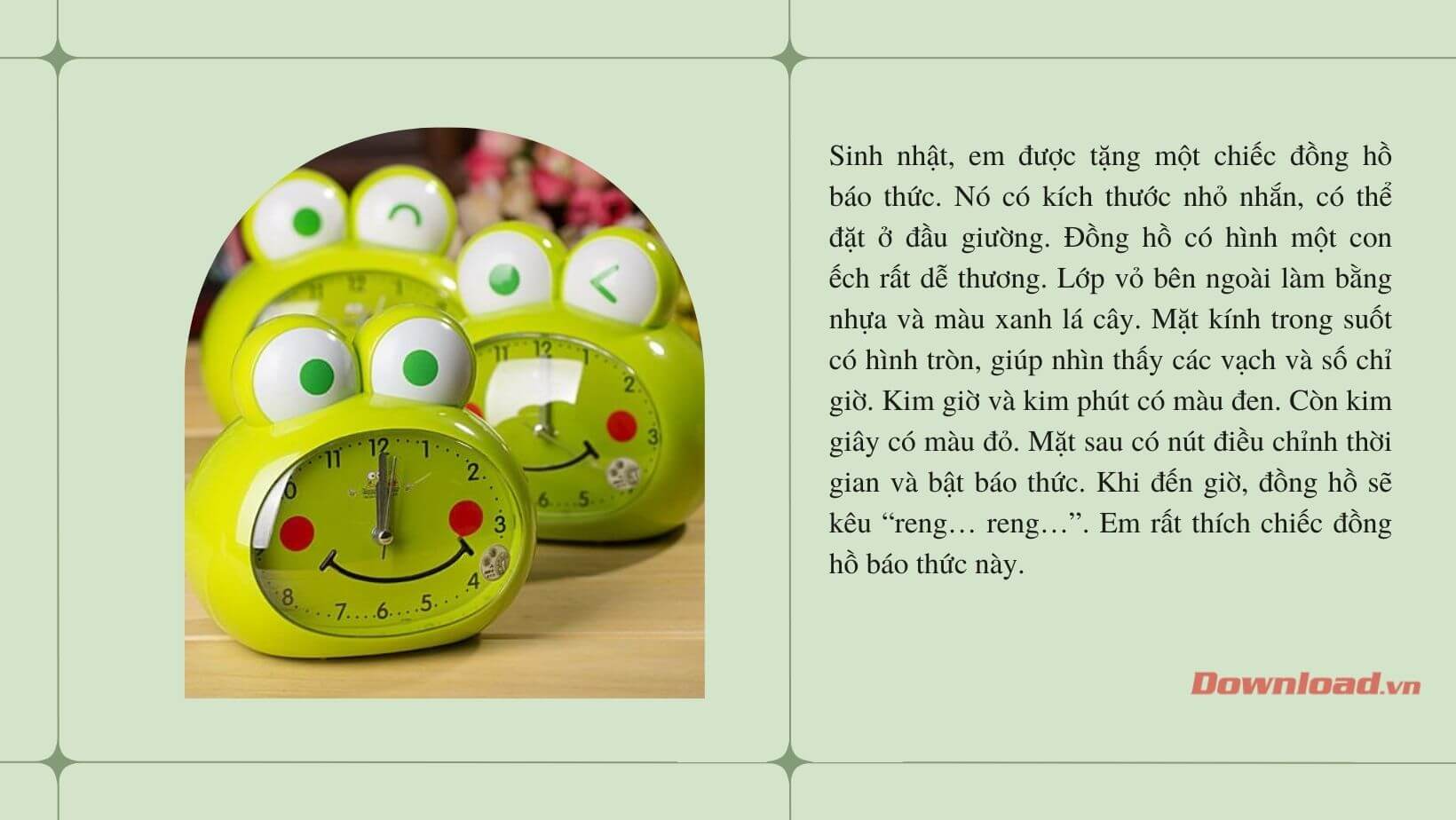 Tả đồng hồ