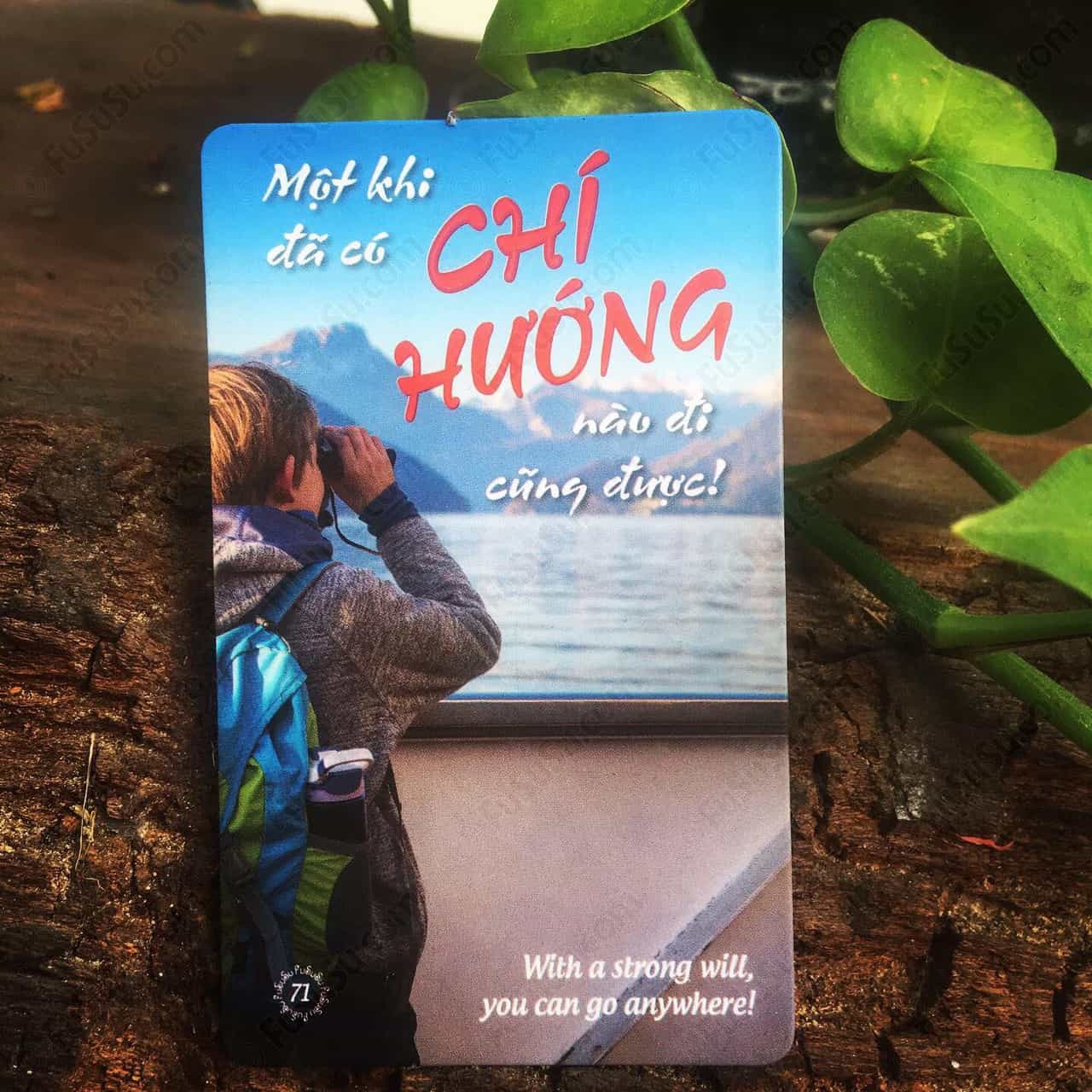 quyết tâm là gì? một khi đã có chí, hướng nào đi cũng được!
