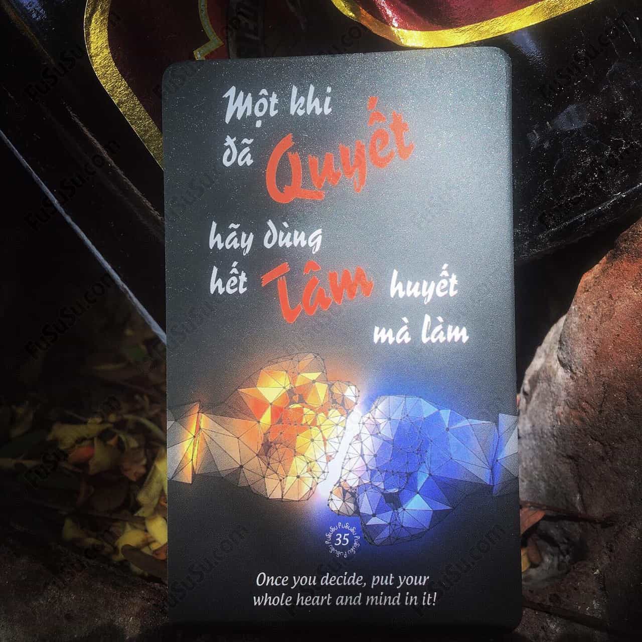 quyết tâm là gì? một khi đã quyết hãy dùng hết tâm huyết mà làm!