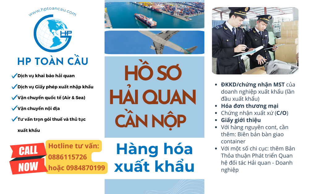 Hồ sơ hải quan xuất khẩu