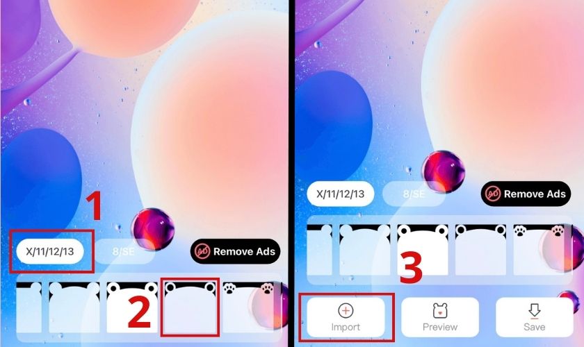 sử dụng Simple Notch