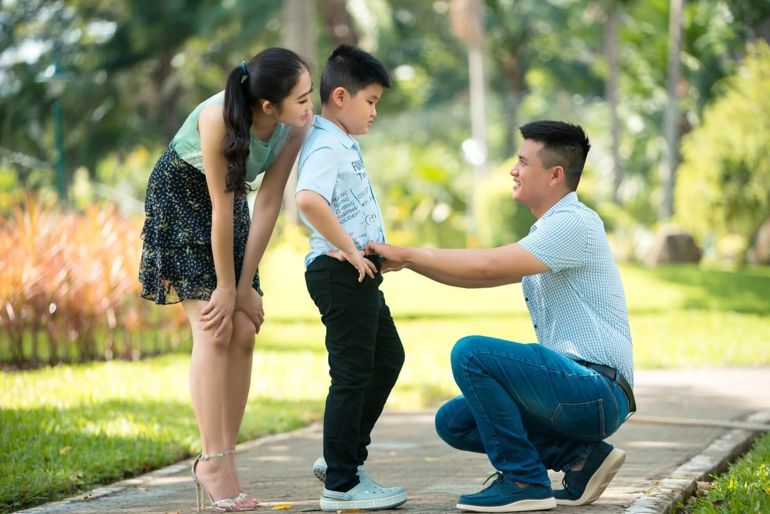 Cách tạo dáng chụp ảnh gia đình