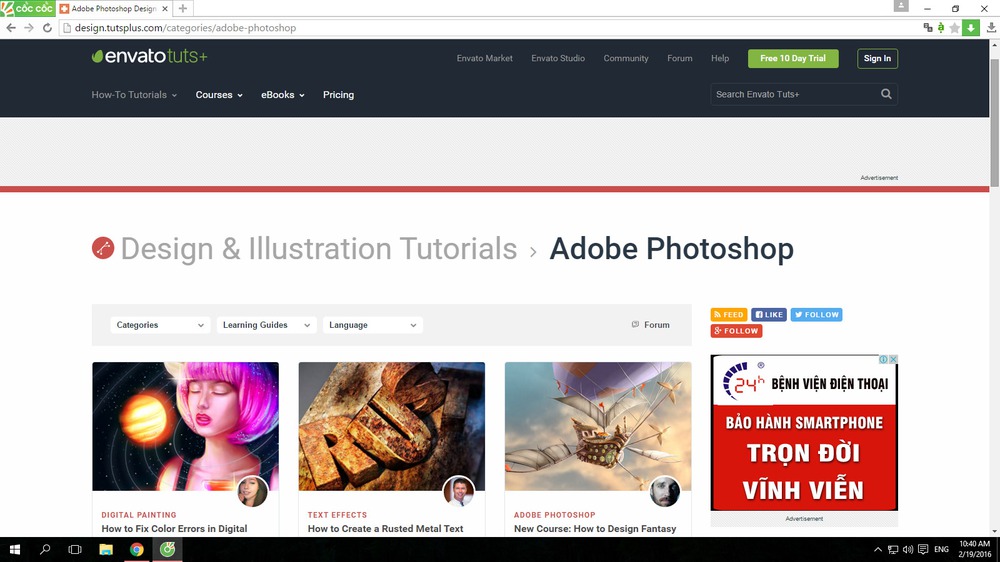 Xác định mục tiêu khi thiết kế web bằng photoshop
