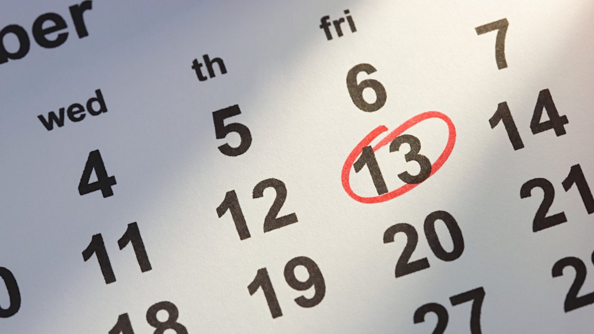 Thứ 6 ngày 13 năm 2024 vào tháng mấy?