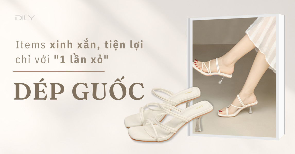 Tổng hợp những mẫu guốc nữ xinh xịn của DILY