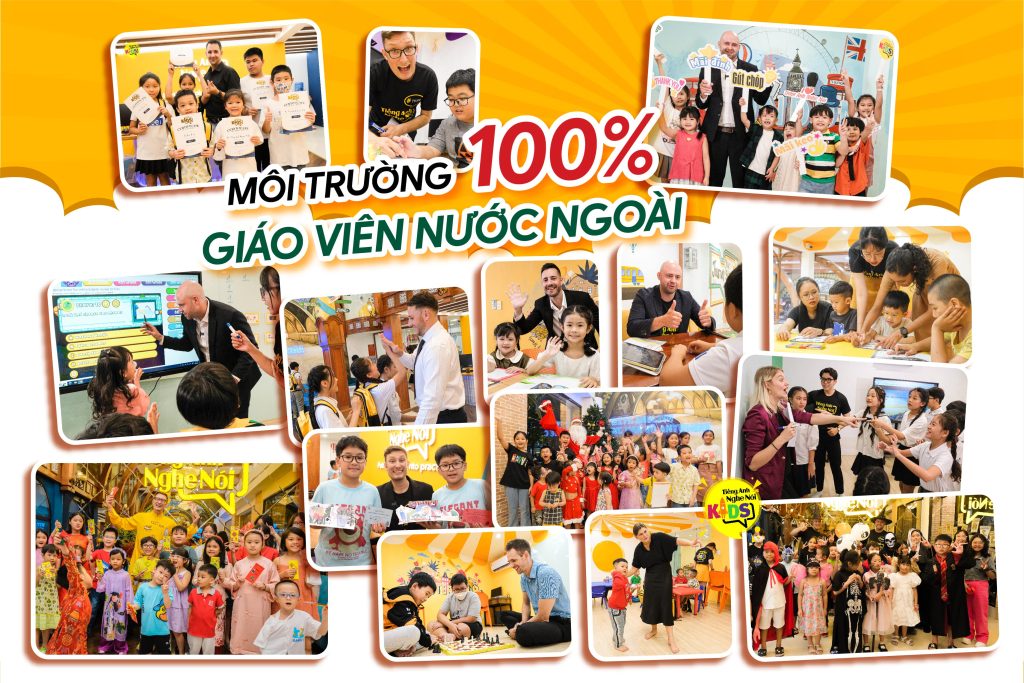 Khóa học tiếng Anh cho trẻ em chất lượng tại Tiếng Anh Nghe Nói Kids