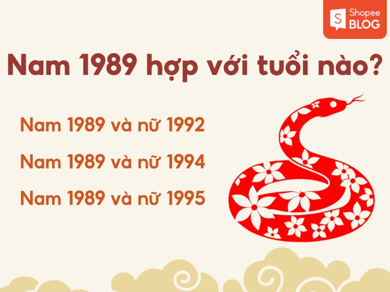 Nam 1989 hợp với tuổi nào