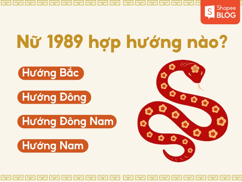 Nữ Kỷ Tỵ 1989 hợp hướng nào