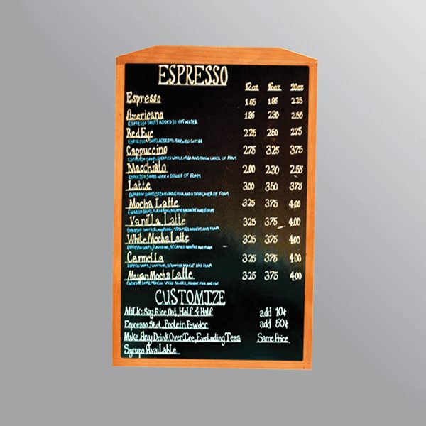 99 Mẫu bảng menu nhà hàng cực ấn tượng