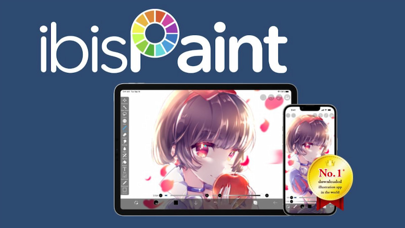 ibisPaint X là ứng dụng vẽ tranh anime miễn phí