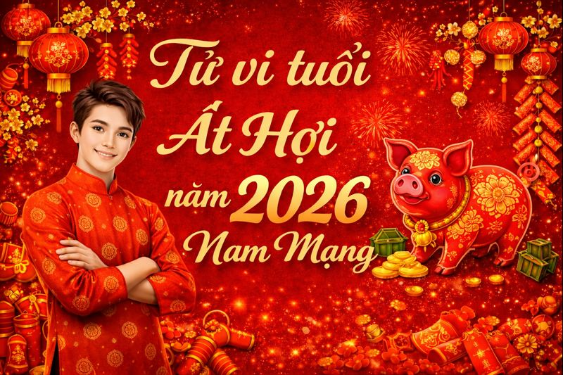 Tử vi tuổi Ất Hợi năm 2026 nam mạng: Công danh, tài lộc, sức khỏe