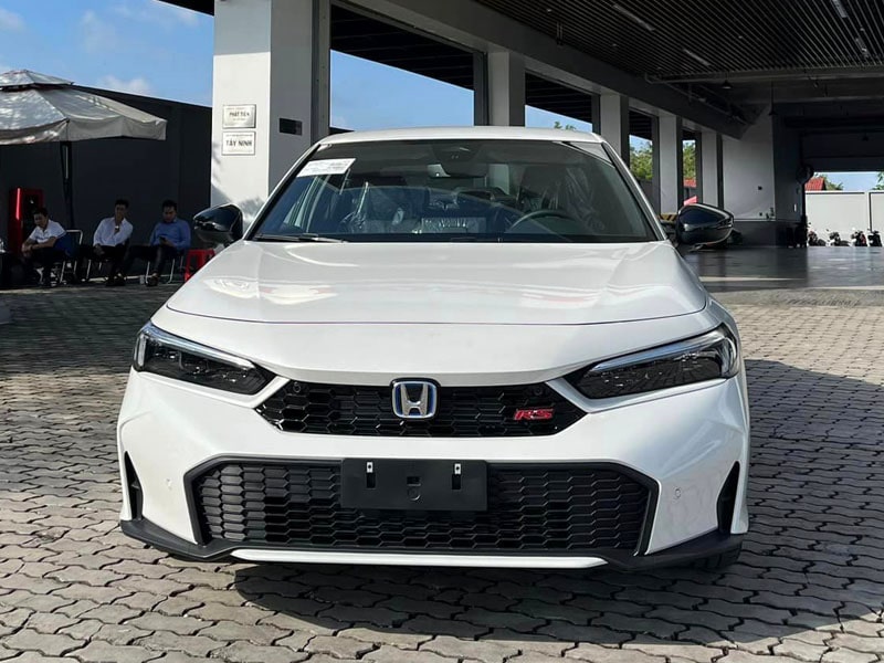 honda civic màu trắng