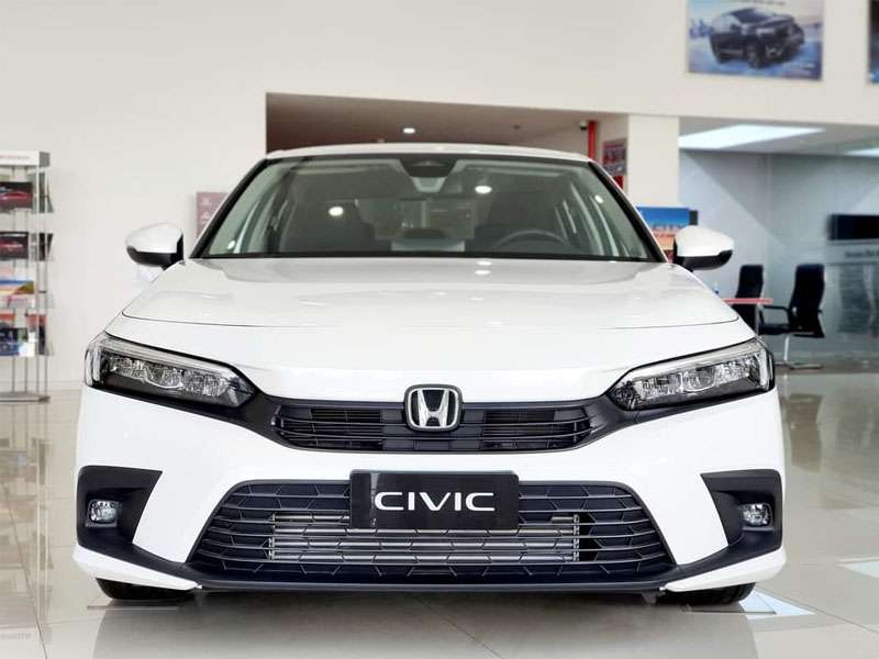 honda civic g màu trắng