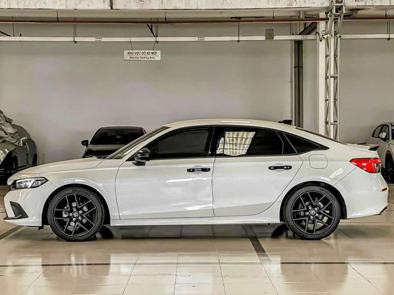 honda civic 2024 màu trắng