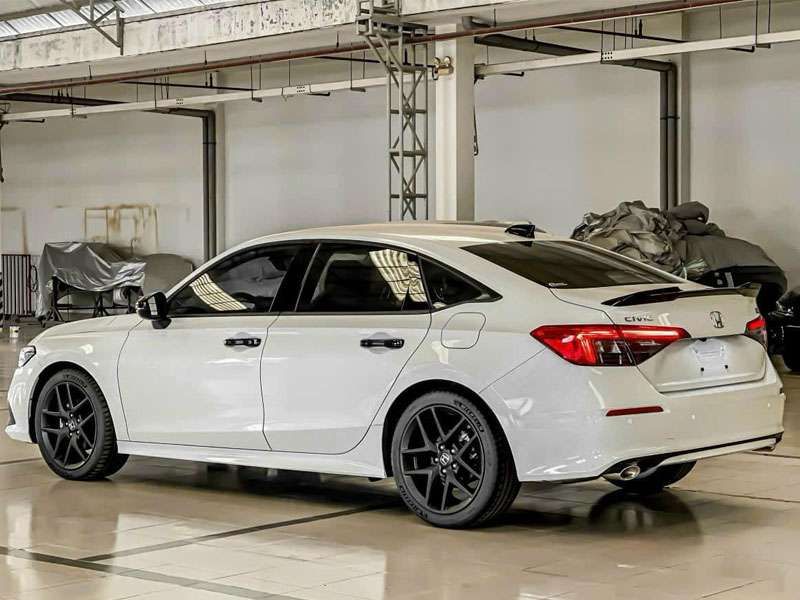 honda civic 2024 màu trắng