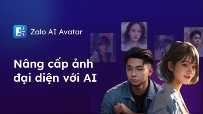 Tạo avatar bằng AI trên Zalo cực dễ cực mê