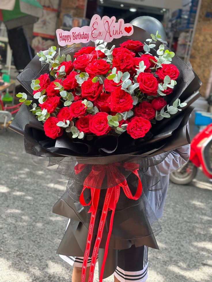 Bó hoa hồng 50 bông