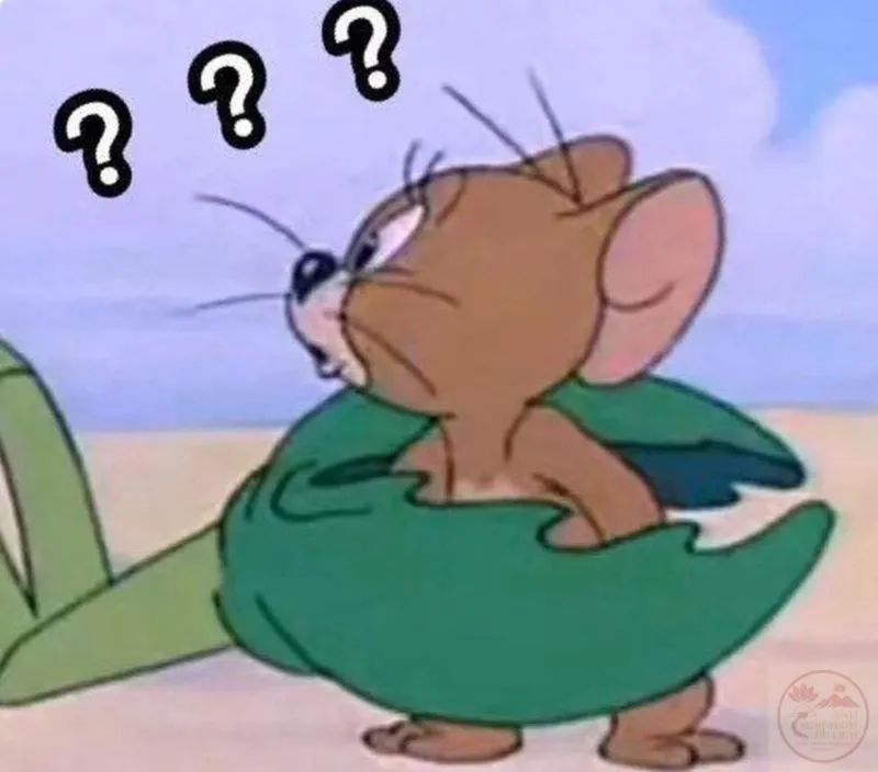 meme dấu chấm hỏi Hình Jerry chấm hỏi lan truyền cực mạnh