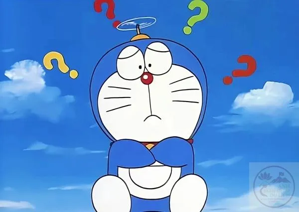 Meme dấu hỏi ảo ma Tấm hình chế Doraemon dấu hỏi khó đỡ