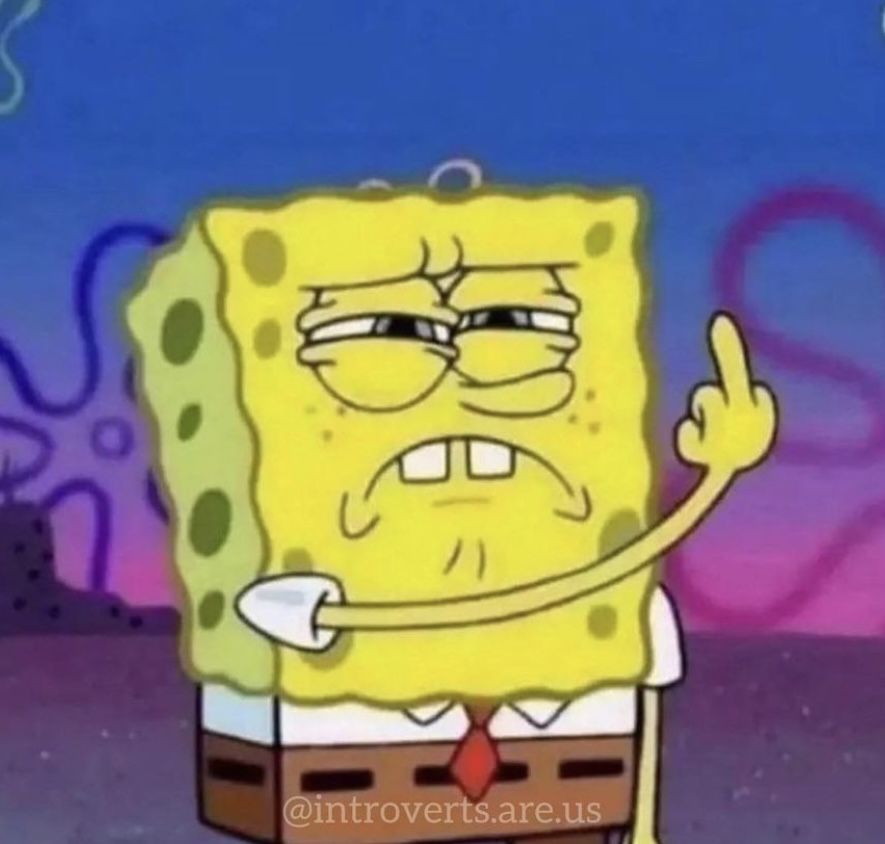 Ngón tay thối meme chế giễu