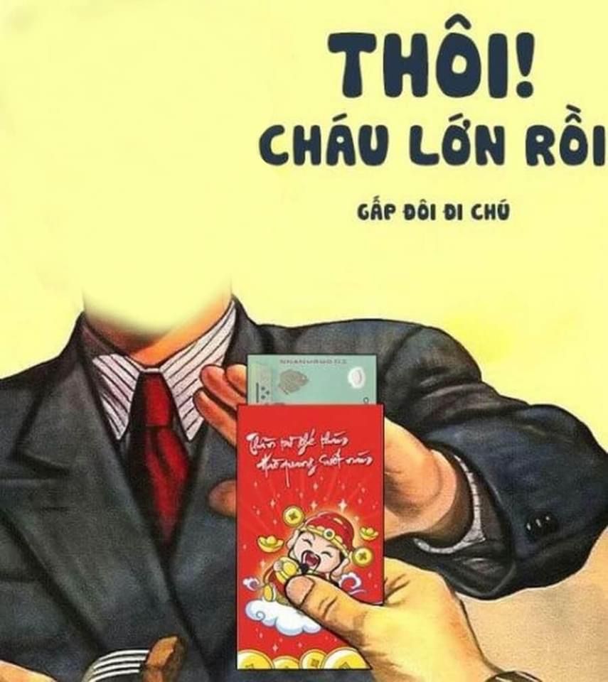 Sự độc đáo của ảnh meme Tết giúp gắn kết mọi người ngày đầu năm