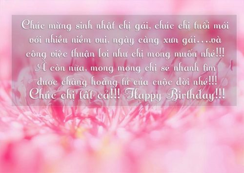 hình ảnh chúc mừng sinh nhật chị gái