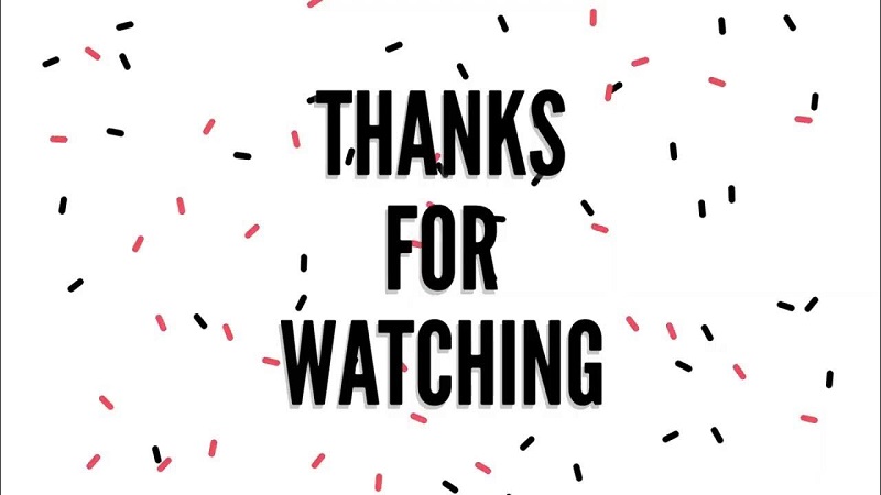 Hình nền Thank you for watching