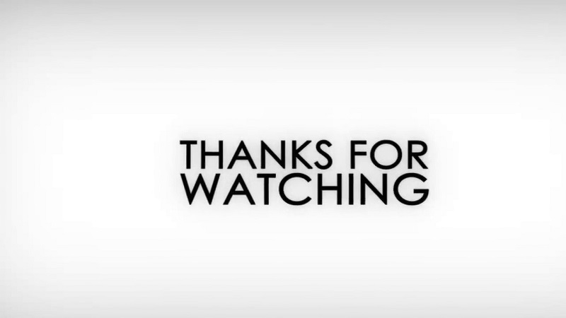Hình nền Thank you for watching nền trắng