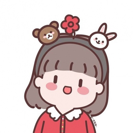 ảnh avatar hoạt hình dễ thương con gái