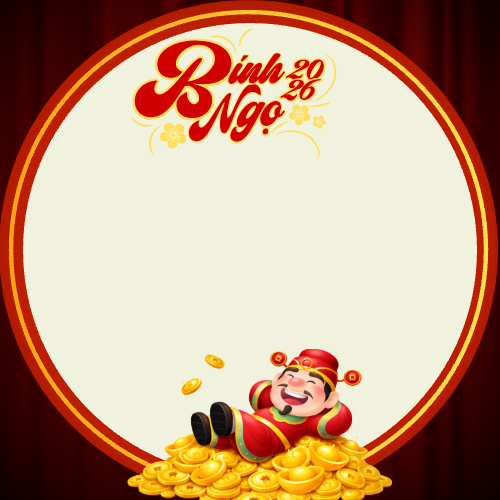 Những mẫu khung avatar, khung ảnh đại diện Tết Bính Ngọ 2026 đẹp và mới nhất