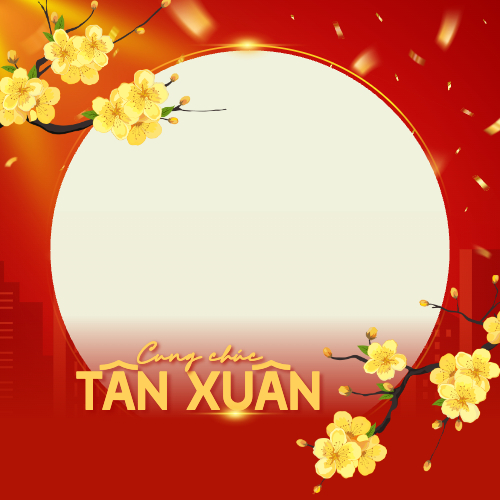 Những mẫu khung avatar, khung ảnh đại diện Tết Bính Ngọ 2026 đẹp và mới nhất