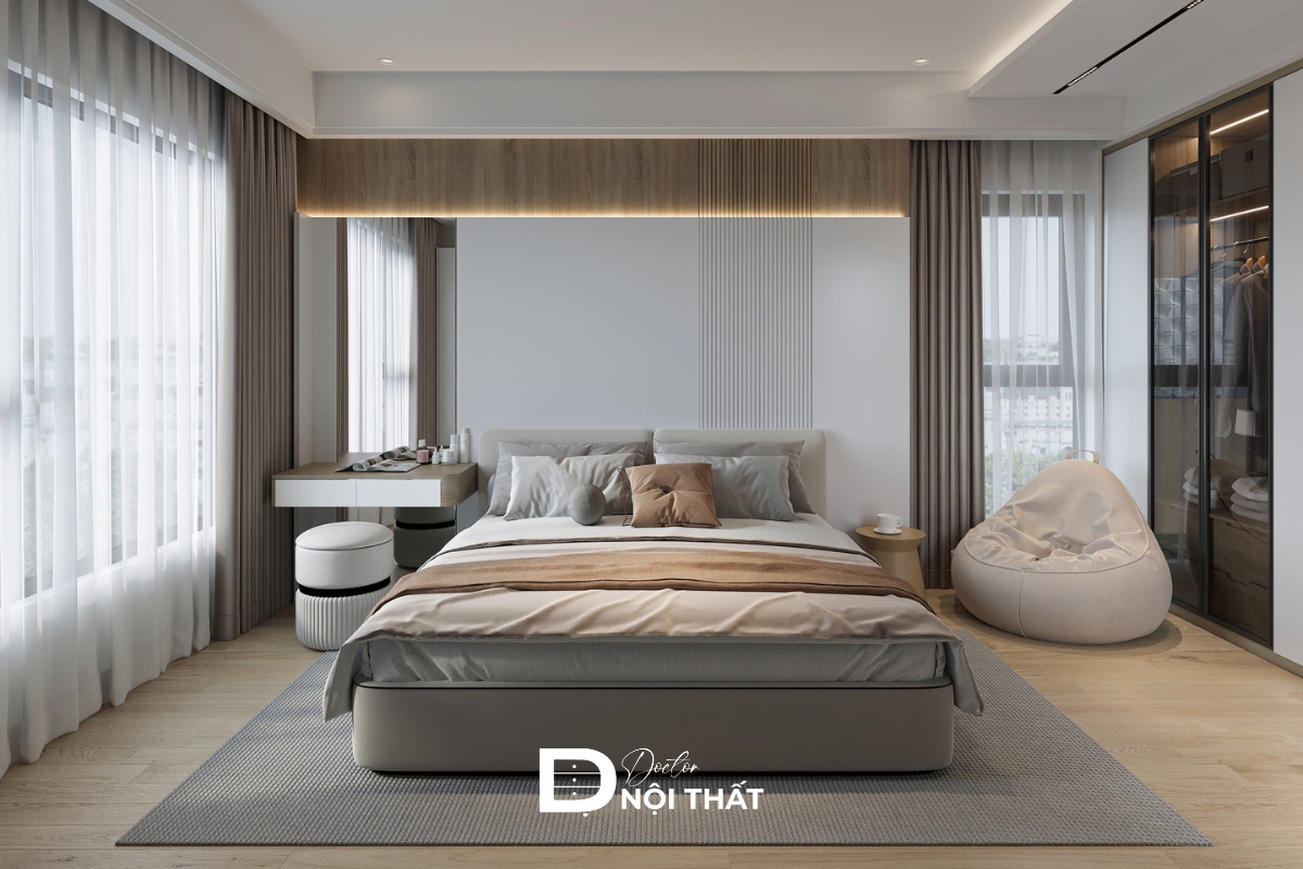 Trang trí phòng ngủ cho người cao tuổi theo phong cách nhẹ nhàng