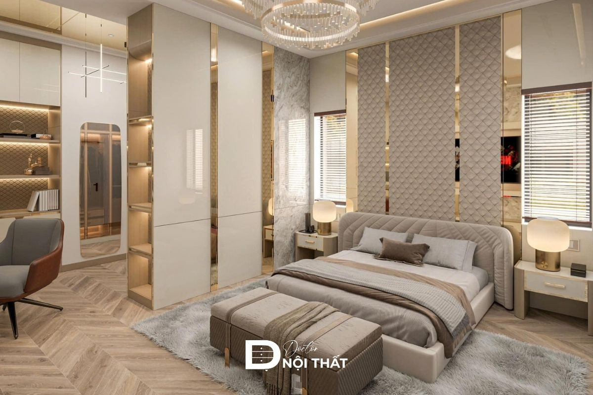 Các món đồ decor tạo nên điểm nhấn cho căn phòng