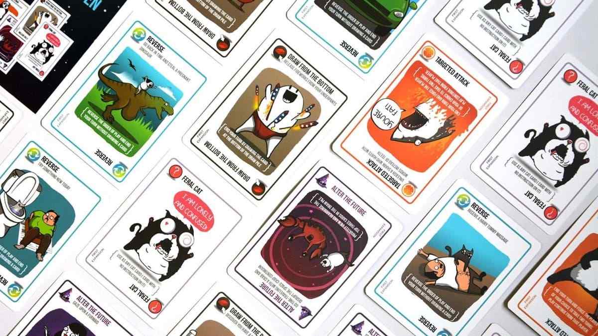Hướng dẫn cách chơi board game bài mèo nổ cơ bản