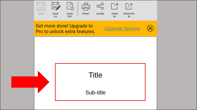 Sau khi chọn mẫu slide, bản trình chiếu sẽ xuất hiện