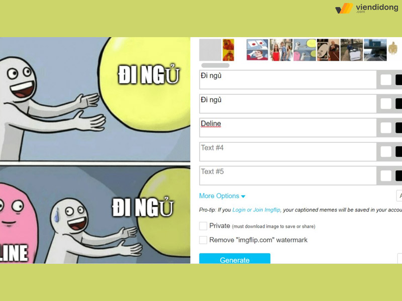 tạo meme memegenerator