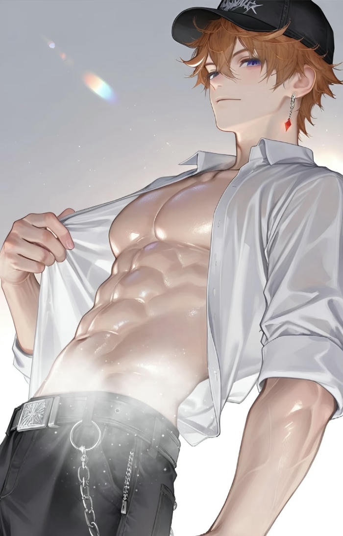 ảnh anime nam 6 múi gương mặt