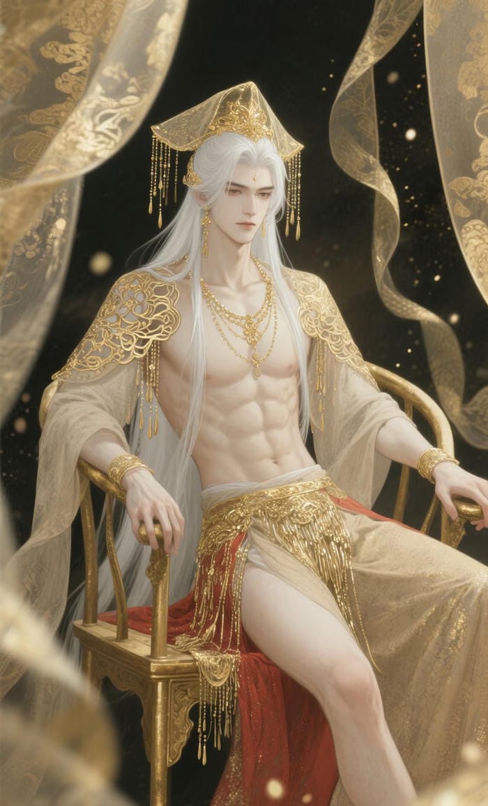 ảnh anime nam 6 múi đường nét rắn