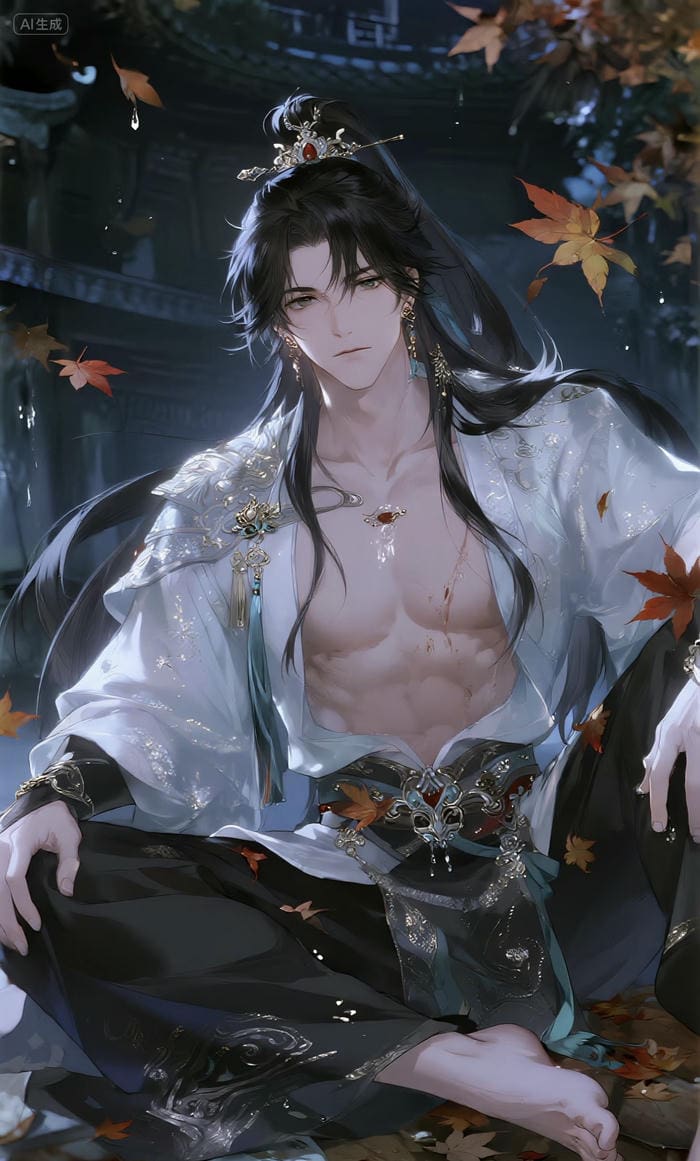 ảnh anime nam 6 múi vai ngang