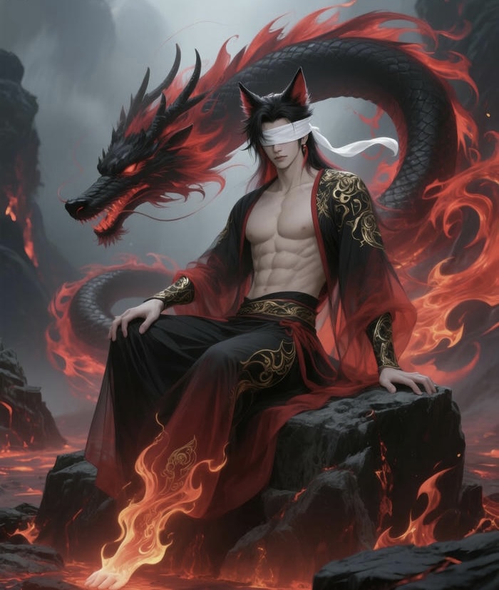 ảnh anime nam 6 múi toàn thân