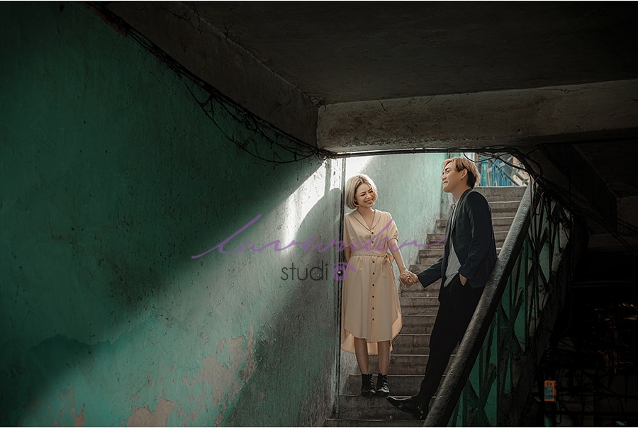cách phối trang phục chụp couple