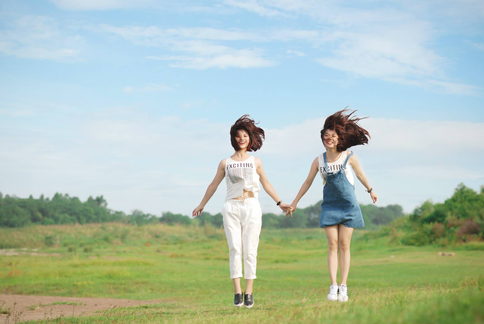 chụp ảnh couple cùng cô bạn thân tại Lavender studio