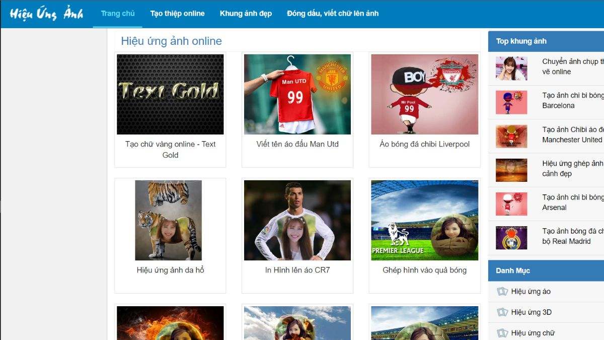 Chuyển bức ảnh thành tranh vẽ Online với hieuunganh.com
